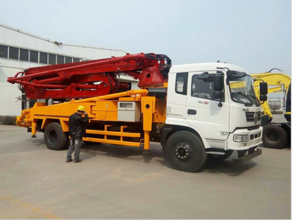 Quality Flexible Easy Control Concrete Pump Truck 21m/25m/29m Fast Operation wholesale