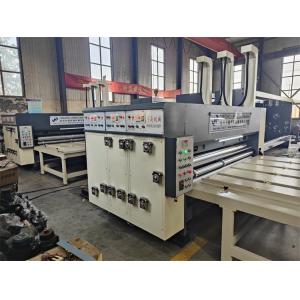 Semi-automatic Chain Feeding Multicolor Printing Slotting Die Cutting Machine