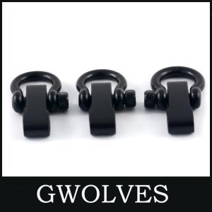 Stainless Steel Paracord Bracelet with Adjustable U Shackle and D Shape Metal