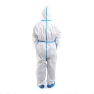 Non-woven Coveralls: SMS, PP+PE, 20-100gsm, Breathable & Soft
