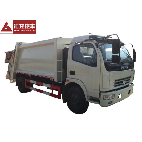 Quality 5CBM Waste Garbage Truck , Easy Operation Refuse Collection Truck Environment Friendly wholesale