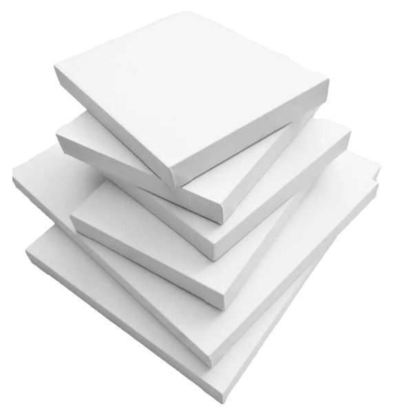 Custom Size 380g Pure Cotton Stretched Canvas Board with Back Staple Allowed for