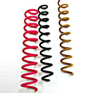 Nanbo 48 Loops Plastic Single Spiral , 1.3mm Pvc Coil Binding Wire