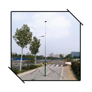 Guyed Lightweight Push Up 18M Aluminium Telescopic Mast