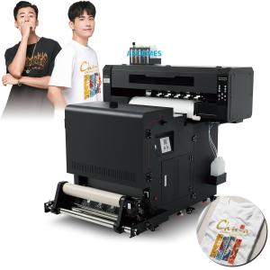 400 KG T-Shirt Clothes DTF Printing Machine 24inch i3200 Print Head White Ink