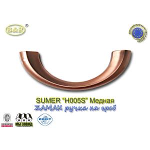 Ref No H005S Dimension 19×7cm Zamak Metal Coffin Handles Color Red Bronze Moon