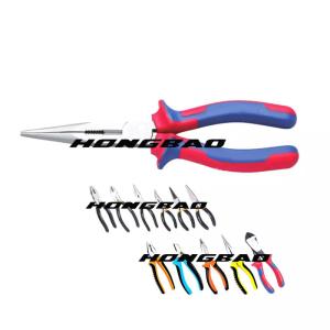 7" 8" Precision Long Nose Pliers 200mm 170mm 160mm Straight Side Cutter