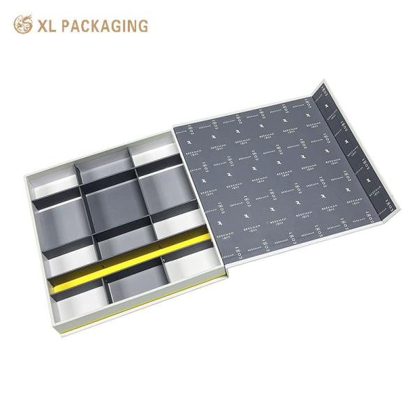 XL Packaging Custom Luxury Boxes Rectangle Magnetic Box Packaging With Soft Foam Tray for Cosmetics/Perfumes/Skin Care