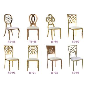 Flower Back Wedding Chairs For Sale With Lower Price (YS-86)