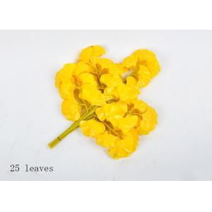 Buy cheap Realistic 12 Pcs Yellow Ginkgo Leaves Artificial Tree Branches from wholesalers