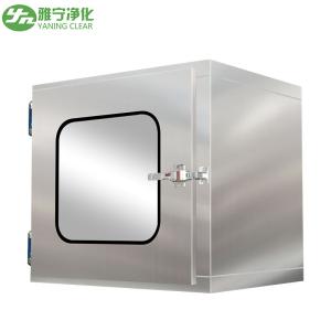 Class 100 Stainless Steel Static Pass Box for Clean Room Transfer of Small Goods