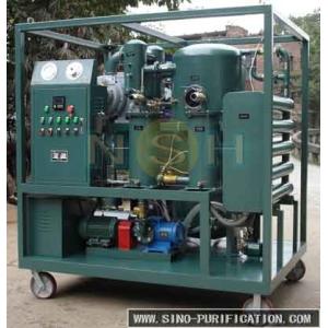 A double-stage vacuum oil purifier from the VFD Series, designed for transformer