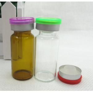Clear 10ml Vial Glass Bottle Rubber Stopper Sealing For vial Injection