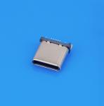 Verticle Type 8.04mm Height 16 Pin Usb Type C Connector For Power And Signal