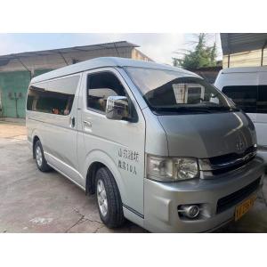 China 2015 Year 10 Seats Used Toyota Hiace Mini Bus With 2TR Engine Gasoline on sale