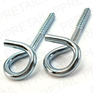 Screw Eye Bolt Zinc Plated Fasteners With Ring Applied Rigging Hardware