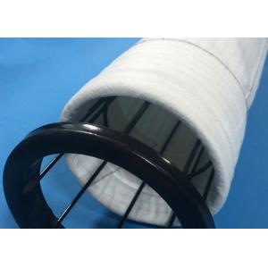 Dust Collector Polyester Felt Filter Bag Round Bottom Type With PTFE Membrane