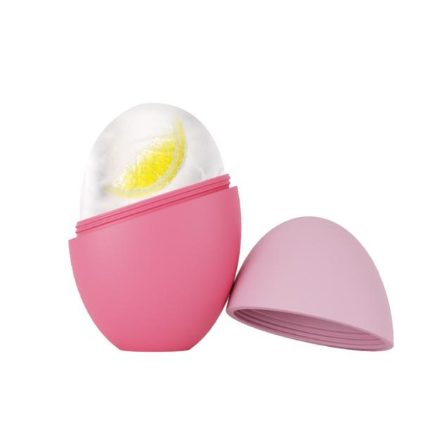 Stocked Ice Face Roller Skin Care Gua Sha Tool Silicone Facial Ice Globe Mold for Face Massage