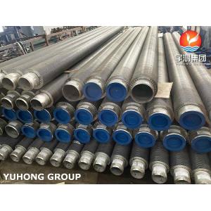 High Frequency Welding Fin Tube ASTM A106 GR.B For Radiant Coil