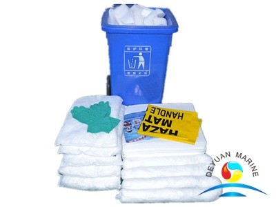 Quality Marine 120L Oil Absorbents Spill Response Kits For Oil Pollution Control wholesale