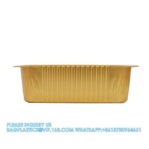 3300ml/7.25LB, Sturdy Aluminum Foil Pans With Lids For Cooking, Baking,