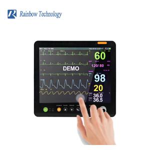 ICU/CCU Vital Signs Monitor Touch Screen 15In Medical Pathological Analysis