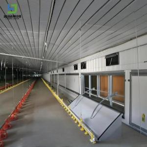 Customized Prefabricated Steel Construction Structure Pig Poultry Farm Broiler
