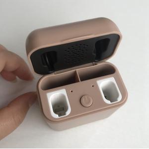 Silver Mini Rechargeable Digital Hearing Aid OTC Personal Sound Amplification