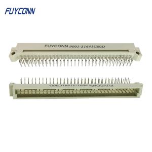 2 Rows Euro DIN41612 Connector 20pin 32pin 50pin 64pin Right Angle PCB Male