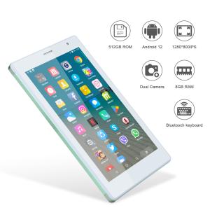 C idea 7 Inch Android Smart Tablets 8+512GB Quad Core WiFi Tablet HD Touch