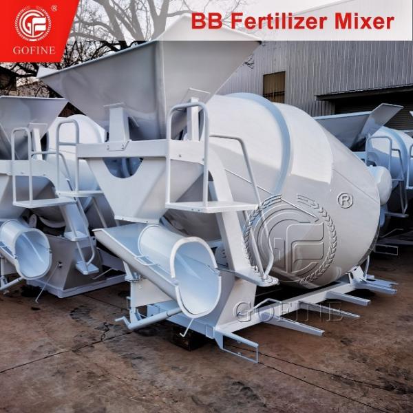 Multiple Material Fertilizer Batch Mixing Concrete Soil Mixer Fertilizer