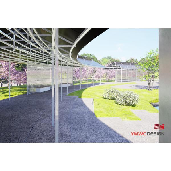 Customization Size Modern Style Pergola in Emberwind Theme for Garden Decoration