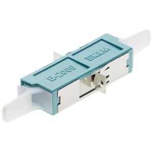 E2000 to E2000 adapter, PC or APC, singlemode/multimode/om3/om4/om5 fiber optic