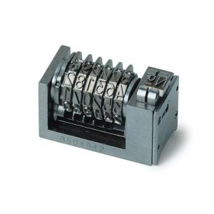 Numbering Machine 6/7 digital backward vertical with Goda Font For GTO