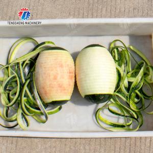 Melon and fruit double head with single cutter peeling machine pineapple Peeling