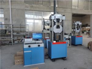 Cheap Computerized Electro Servo Hydraulic Testing Machine 0.01mm Displacement Resolution for sale
