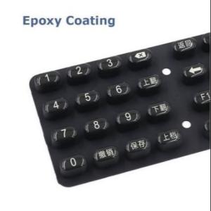 Remote Control 30 To 80 Shore A Custom Silicone Rubber Keypads
