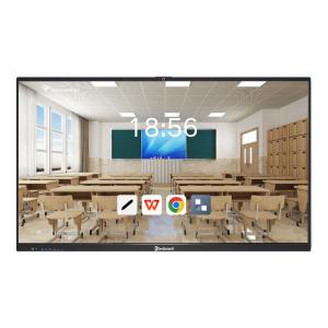 Qtenboard 75 65 86 Inch Dual Touch Panel Smart White Board For School