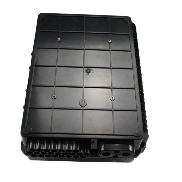China Factory 24 Port Fiber Optic Distribution Black IP65 ABS Box Manufacturers