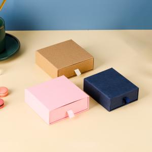 Custom Logo BRACELETS Packaging Slide Drawer Paper Box with Customized Die Cut