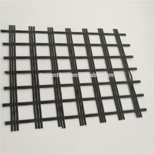 12.7*12.7mm 25.4*25.4mm Mesh Size Bitumen Coated Fiberglass Geogrid for Asphalt