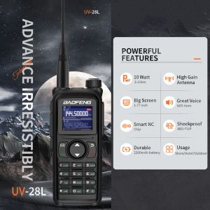 Baofeng UV-28 Long Range Walkie Talkie with 10W Output Power 999 Storage