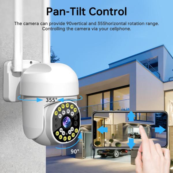 Full HD 1080P Wireless Surveillance IP Security Dome Camera Human Detection Cctv Wifi Camera