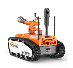 High Performance RXR-M80D Electric Fire Extinguishing Robot Advanced For Emergency Rescue