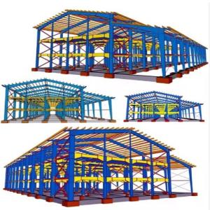 Cheap Flexible Expandable Prefab Steel Warehouse Quick Construct for sale
