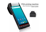Android POS Data Collector Terminal QR Code PDA with Built in Thermal Label