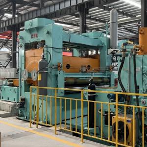 Advanced Sheet Metal Uncoiling and Leveling Production Line with 25m/min Cutting