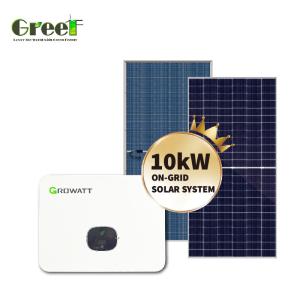 Monocrystalline Silicon Solar Panel System with Monitoring 1kW-100kW On grid