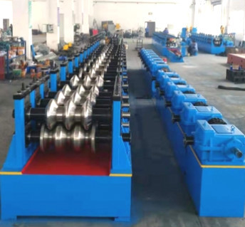 Quality Three Waves 2.5mm Guardrail Roll Forming Machine wholesale