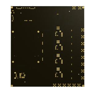 Black 94v0 FR4 Multilayer PCB 4 Layer / 6 Layer Electronics Circuit Board